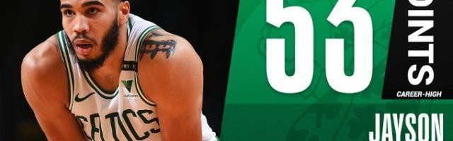 博鱼体育-53分！低迷绿军逼出最强塔图姆 生涯之夜有惊无险